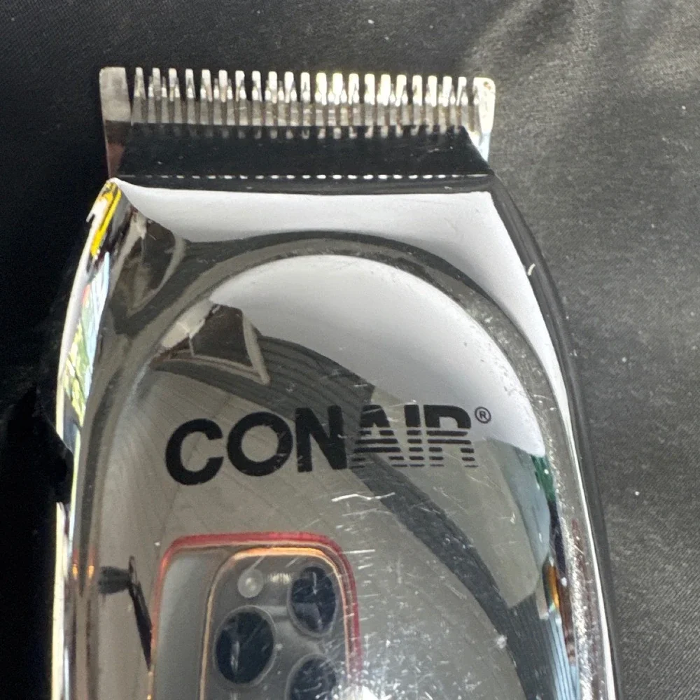 Conair Hair Clipper HC200D Mens Chrome Corded Trimmer Calista Tool Case Works